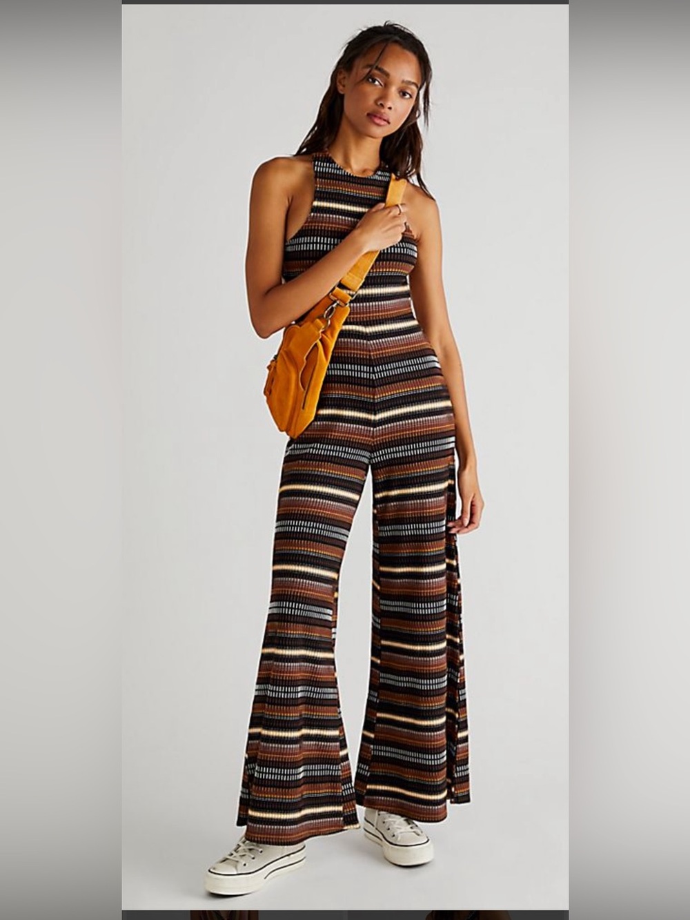 Free people Dixie stripped jumpsuit